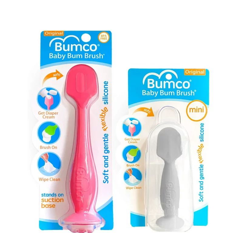 Baby Bum Brush, Original Diaper Rash Cream Applicator, Soft Flexible Silicone Brush, Unique Gift ... | Walmart (US)