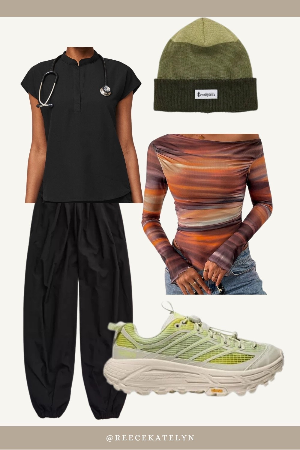 Nurse outfit essentials 🩺 underscrubs, compression socks, neutral scrub jackets, work bags, clogs, sneakers, badge reels, and gorp core inspired nurse accessories for long hospital shifts ✨
#NurseStyle #NurseOOTD #ScrubStyle #NurseEssentials #Underscrubs #CompressionSocks #NurseAccessories #GORPCore #HealthcareWorker #NurseFashion #HospitalStyle #WorkwearAesthetic #ClogStyle #NeutralStyle #LTKWorkwear #NurseGear #12HourShift #NurseFinds #MedicalFieldStyle #ScrubFashion #gorpcore #gorp