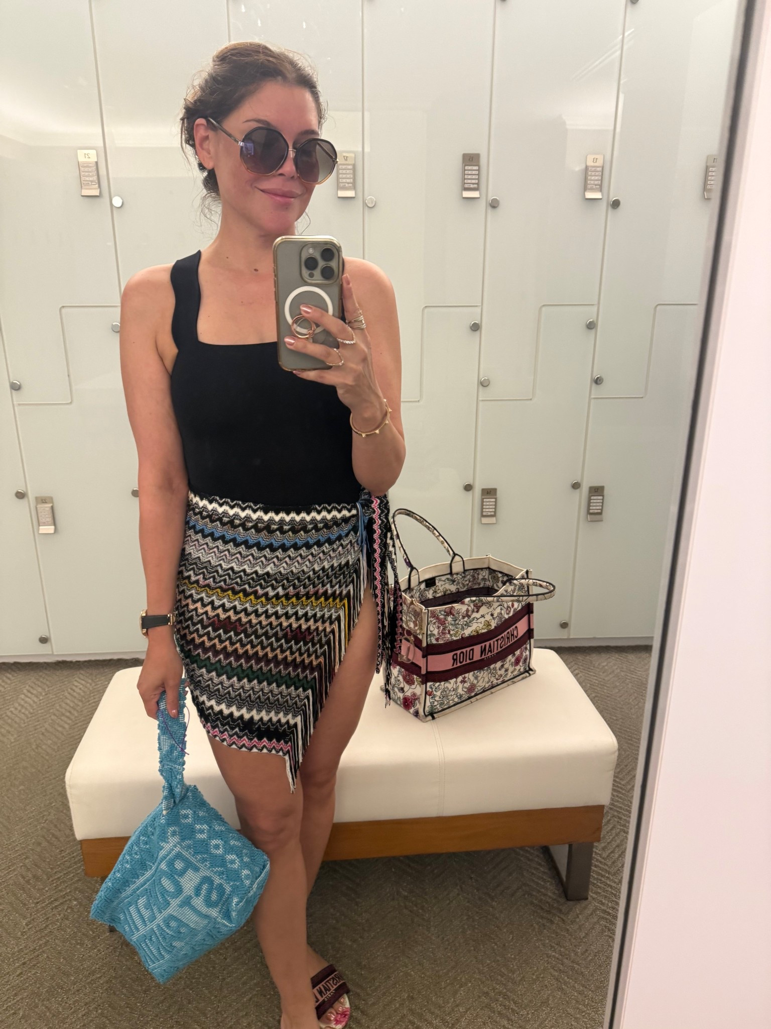 Beach or Pool day outfit 🩵