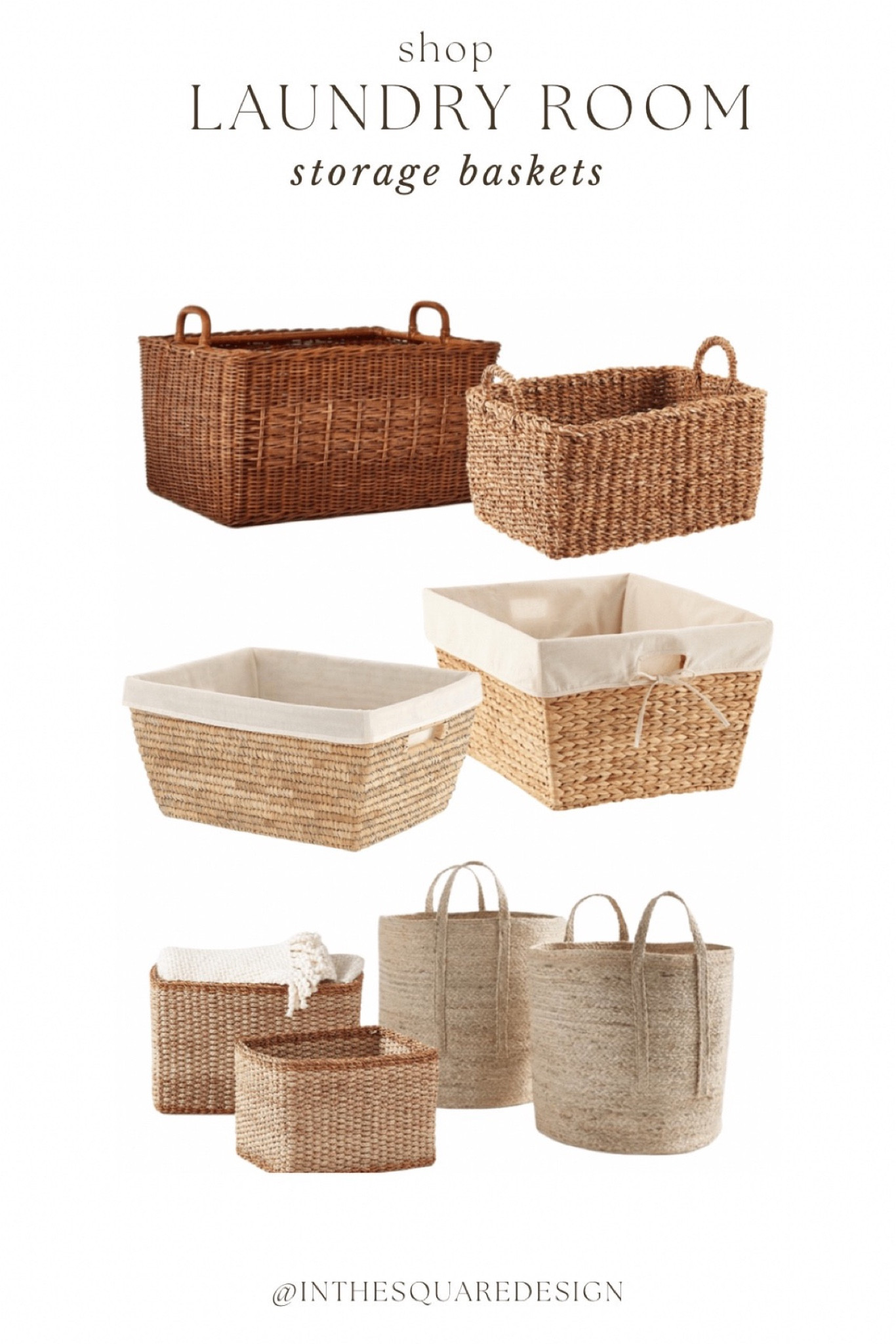 Shop Laundry Room Storage Baskets

Wicker basket, rattan basket, brown basket, pottery barn basket, the container store, target basket 



#LTKunder100 #LTKunder50 #LTKhome