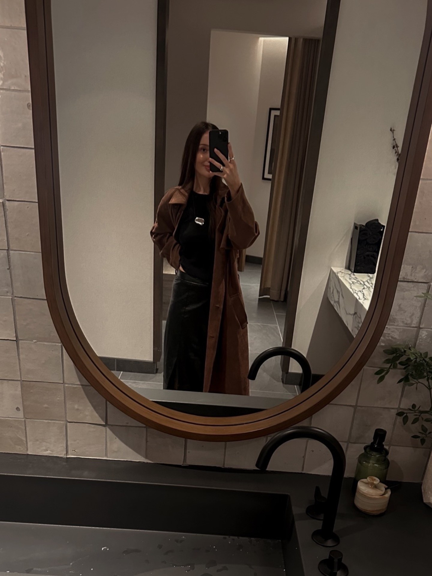 Little black faux skirt 🖤

#LTKSeasonal #LTKootd #LTKgrwm