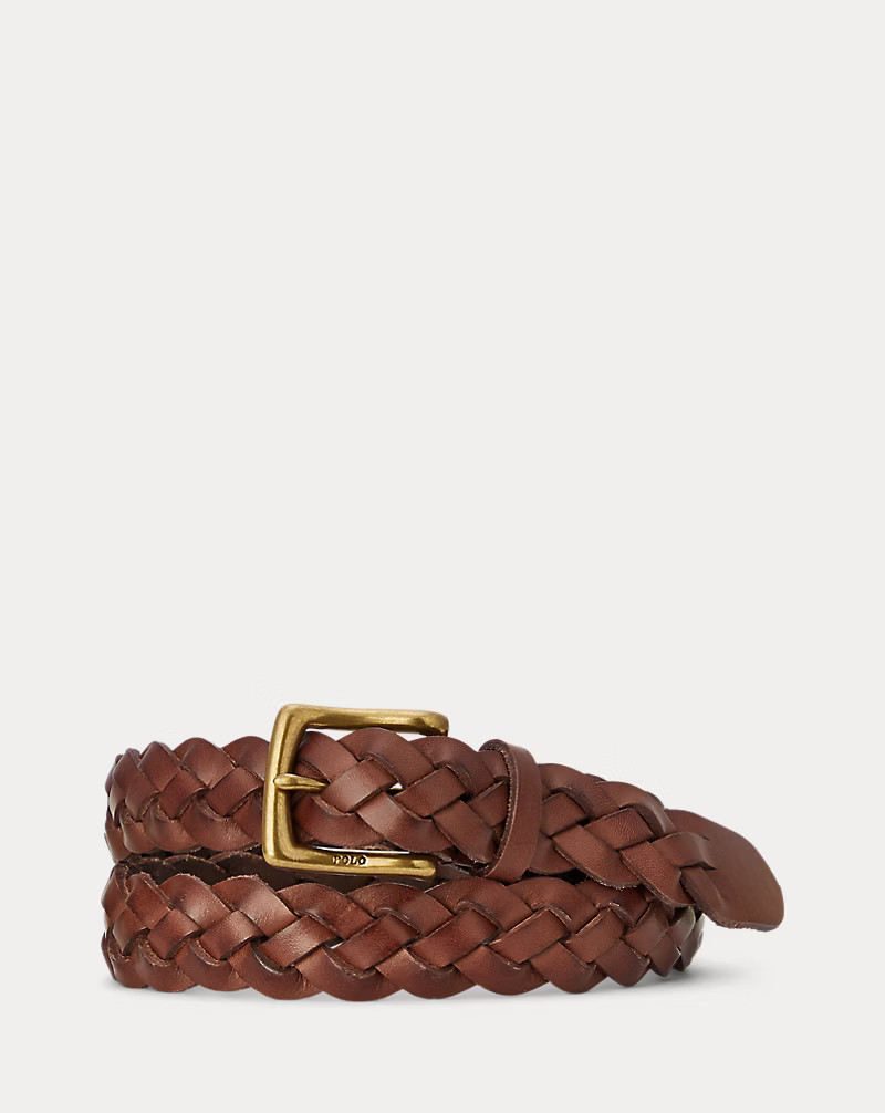 Braided Calfskin Belt | Ralph Lauren (UK)