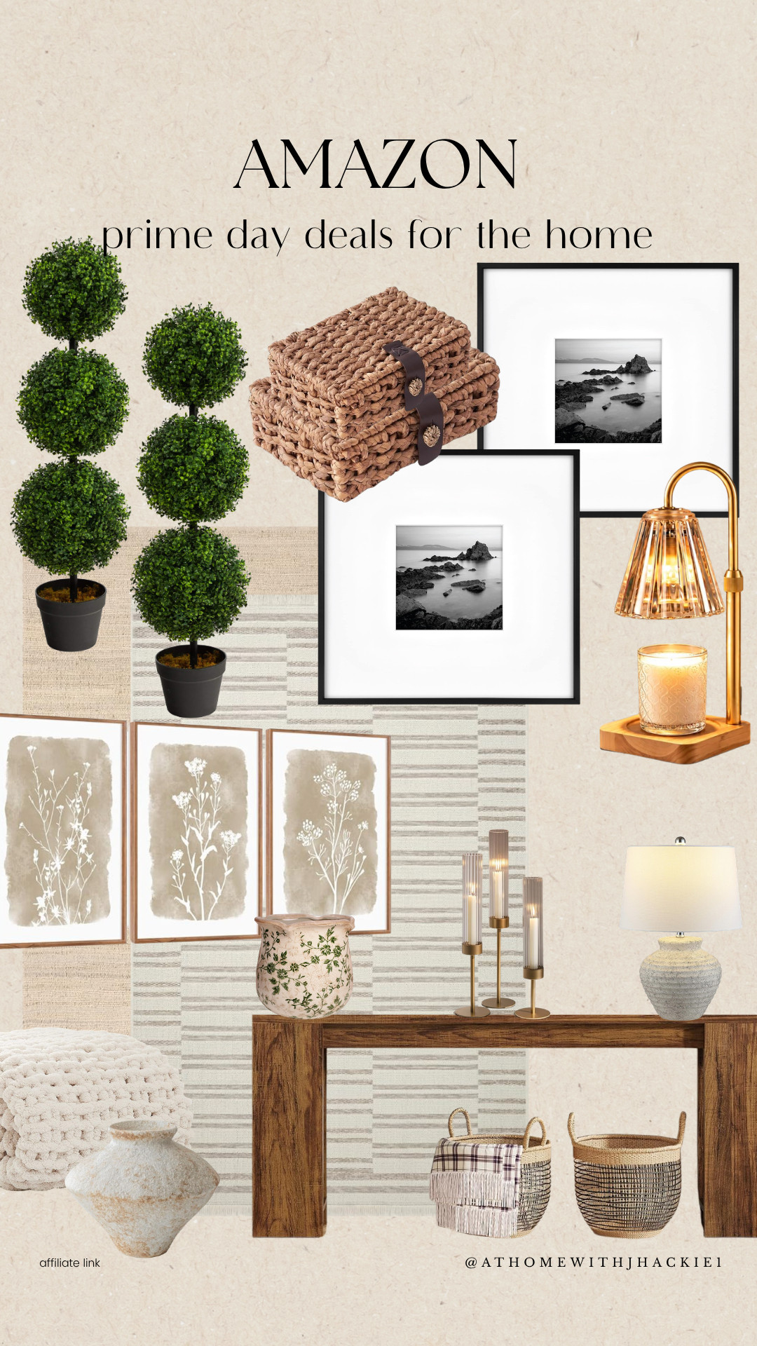 Amazon home finds, Amazon home deals, Prime Day home deals, Amazon home decor, affordable home decor, neutral home decor, cozy home finds, traditional home decor, Amazon wall art, picture frames, botanical wall art, Amazon rugs, neutral area rug, topiary trees, faux plants, woven baskets, woven storage baskets, decorative boxes, Amazon lighting, candle warmer lamp, table lamp, console table decor, Amazon furniture finds, home organization, cozy home decor, classic home decor, elevated Amazon finds, Prime Day decor deals, Amazon must haves 

 #LTKHome #LTKSaleAlert