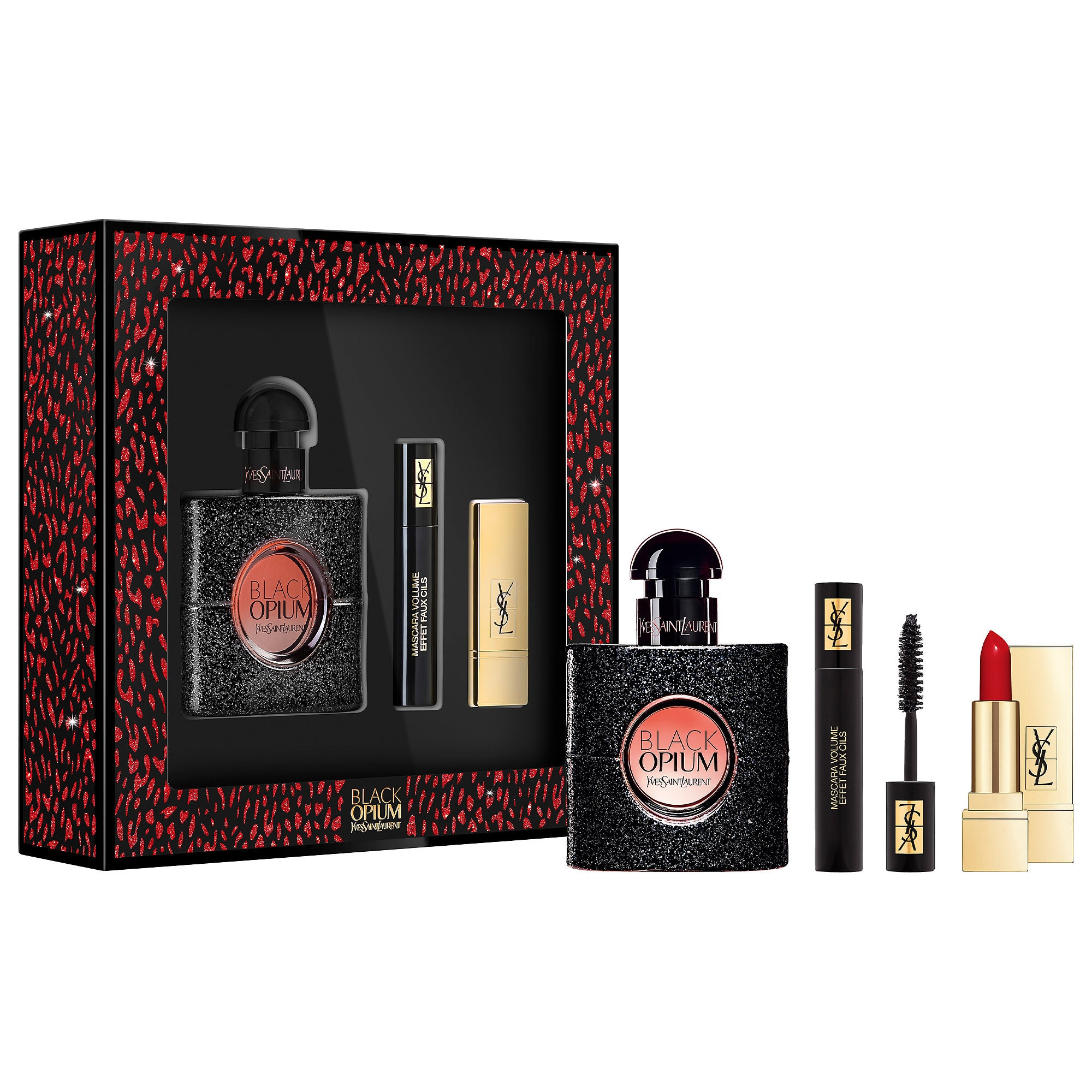 Yves Saint Laurent Black Opium Eau de Parfum Best Selling Mini Set | Sephora (US)