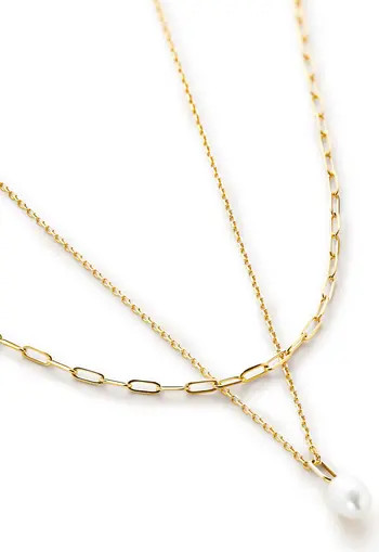Ana Luisa Layered Necklace - Gold Pearl Layers Set | Nordstrom | Nordstrom