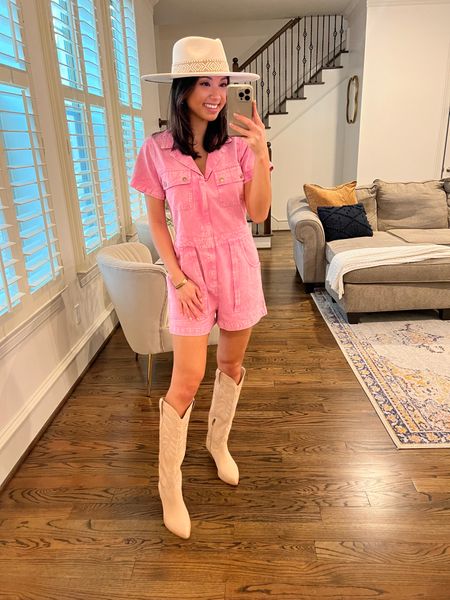 CODE: B&B20

Spring outfits, vacation outfits, Easter, pink, girly, casual, summer outfit, romper, rodeo, western, Nashville, bachelorette, cowboy boots, St. Patrick’s day

#LTKU #LTKSeasonal #LTKFestival