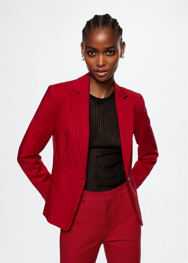Suit slim-fit pants | MANGO (US)