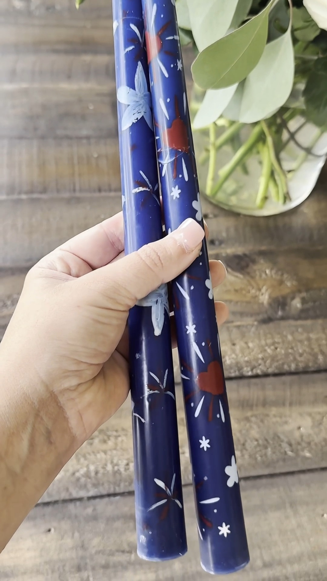 Patriotic taper candles for July 4th! Tablescape, summer party, hosting, July 4th, 4th of July, patriotic decor

#LTKFindsUnder50 #LTKHome #LTKSummerEdit