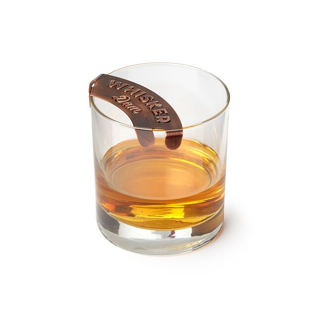 The Whisker Dam - Mustache Drink Guard | UncommonGoods