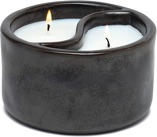 Paddywax Candles YY1002Z Yin & Yang Collection Scented Candle, 11-Ounce, Black - Palo Santo | Cad... | Amazon (US)