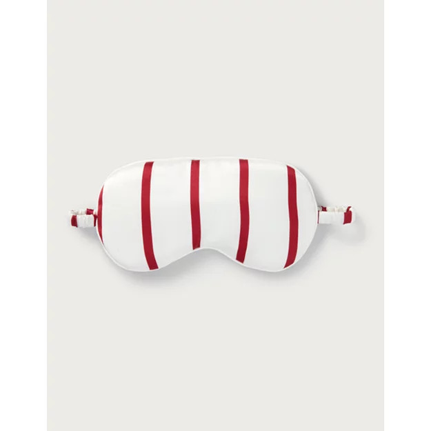 Silk Stripe Eye mask | The White Company UK & ROW