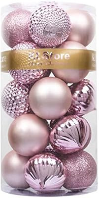 KI Store 20ct Christmas Ball Ornaments Shatterproof Christmas Decorations Large Tree Balls for Ho... | Amazon (US)