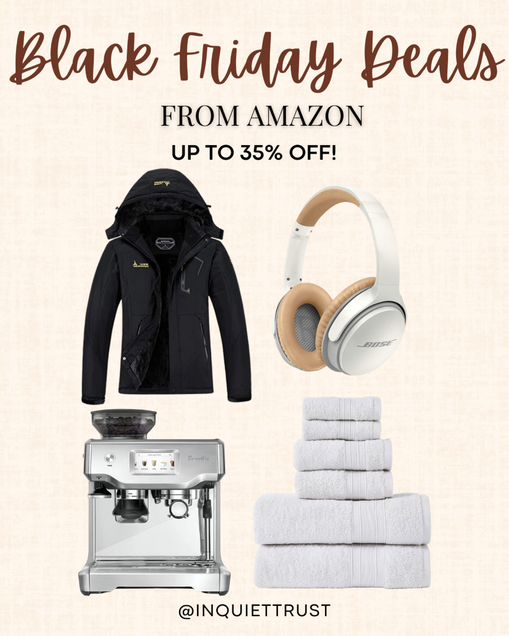 Amazon's Early Black Friday deals!

#blackfridaysale #afforablefinds #giftideas #giftguide #homeandkitchen

#LTKsalealert #LTKhome
