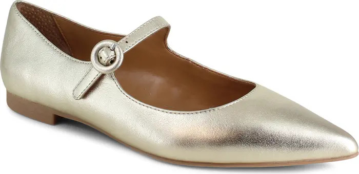 Mariana Pointed Toe Mary Jane Flat (Women) | Nordstrom Rack