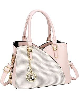 KKXIU Monederos y bolsos de mano con triple compartimento para mujer, bolso de mano con asa super... | Amazon (US)