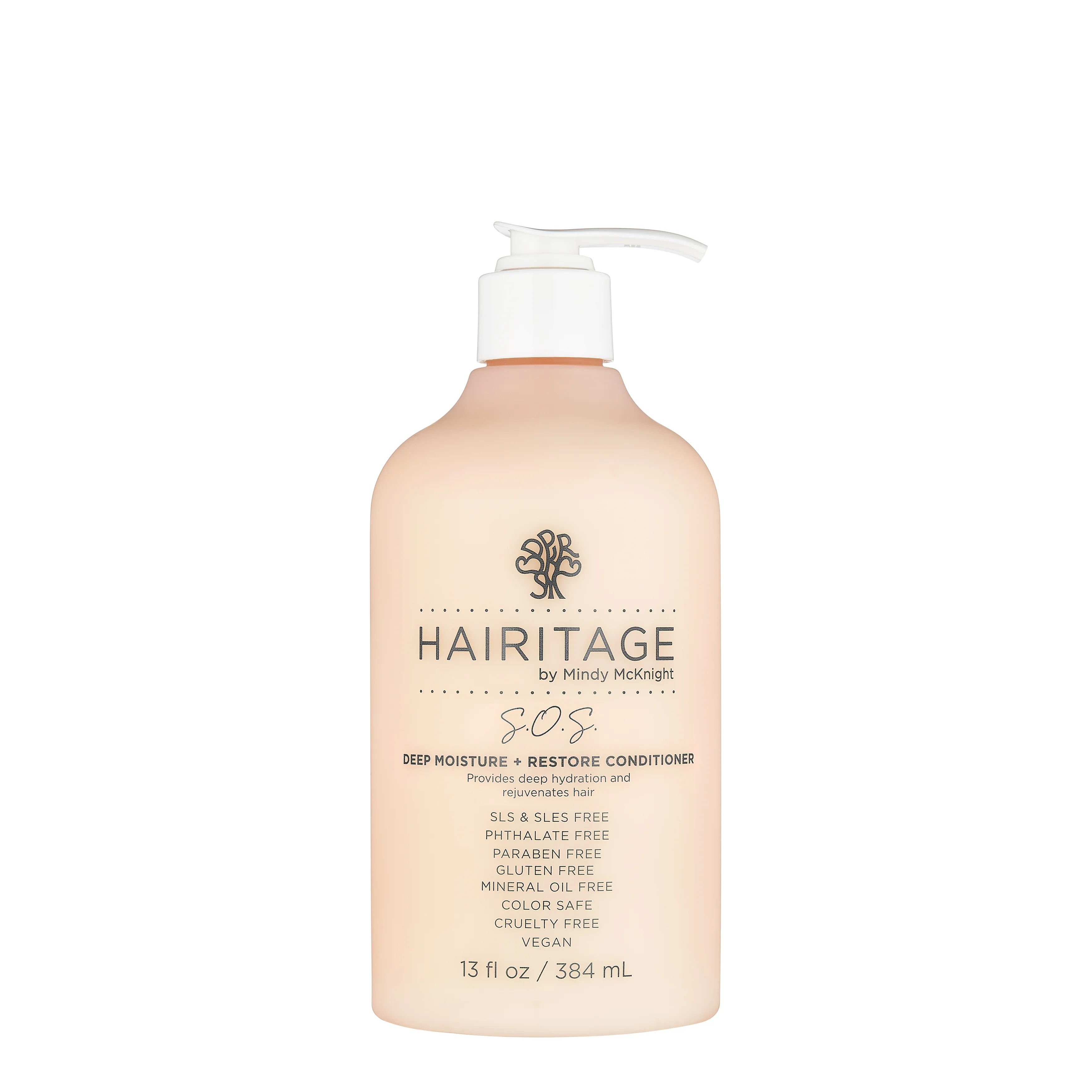 Hairitage S.O.S. Deep Moisture & Restore Deep Conditioner with Marshmallow Extract & Safflower Oi... | Walmart (US)