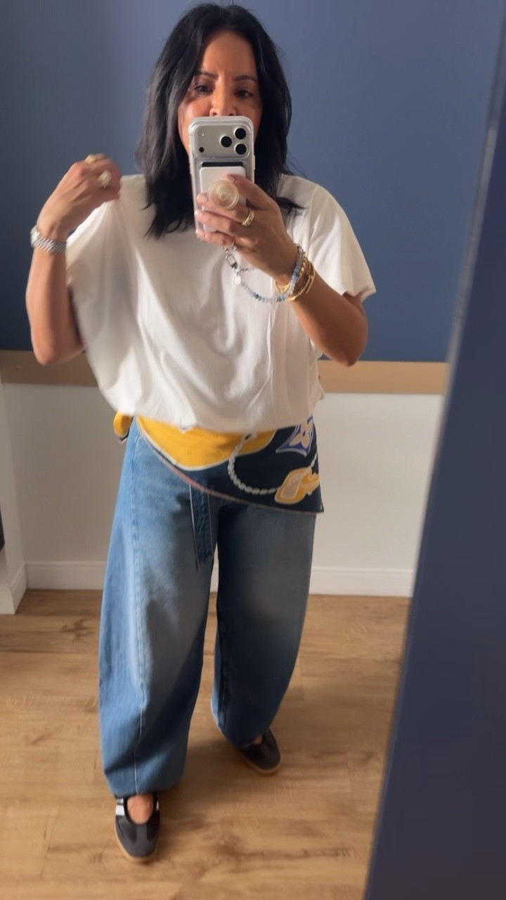 Top size medium, jeans size 30 (I’m a curvy size 8), shoes fit tts (I’m a 9.5/10 and did a 9.5 in them).

#LTKNYFW #LTKSaleAlert #LTKMidsize