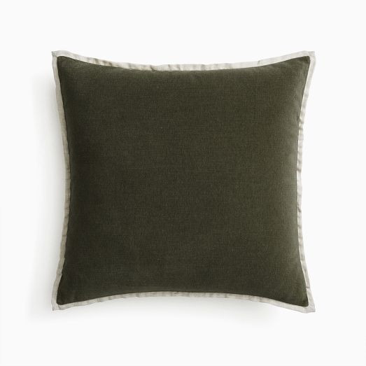 Classic Cotton Velvet Pillow Cover | West Elm (US)
