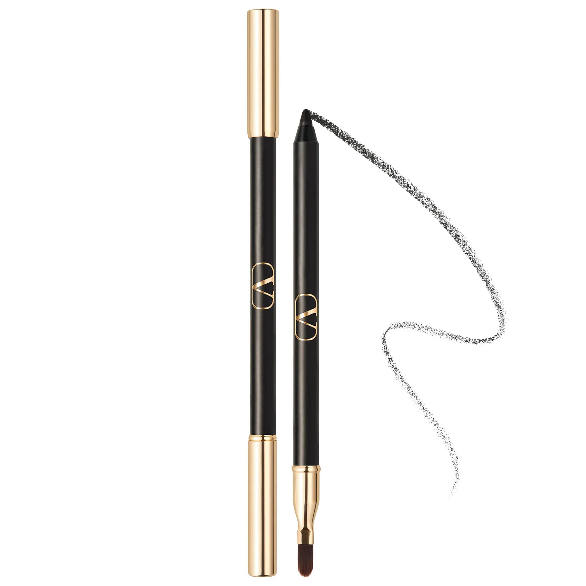 Valentino Colorgraph Waterproof Gel Eyeliner Pencil Rockstud Noir 0.04 oz/1 ml | Sephora (US)