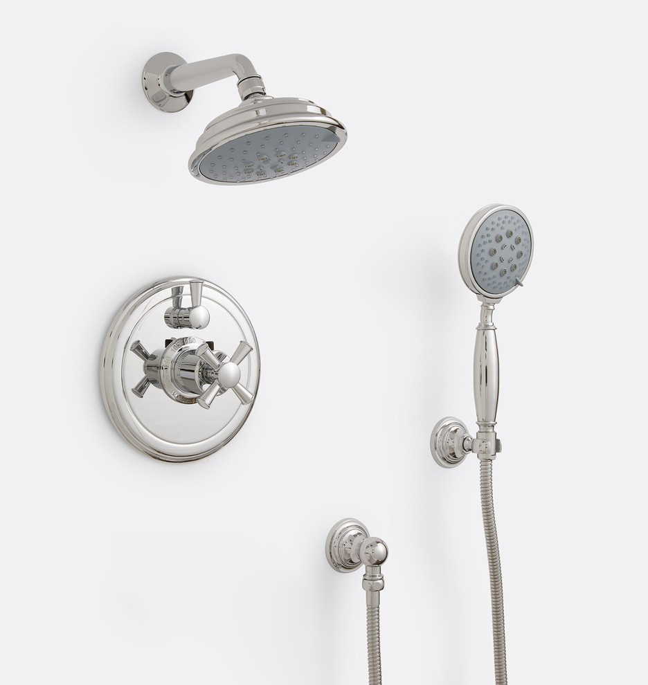 Miramar Thermostatic Shower Set with Handshower | Rejuvenation