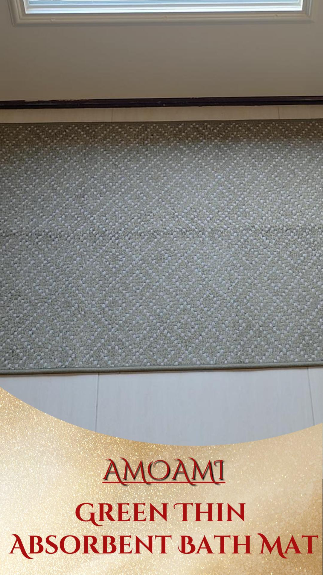 A functional solution for bathrooms with low-clearance doors. This thin chenille bath mat combines a rapid moisture-wicking surface with a textured, slip-resistant rubber backing. The low-pile weave prevents doors from catching, resists edge curling, and washes easily for everyday family use. An easy, practical upgrade for small spaces, guest baths, and master suites. 

 #LTKHome