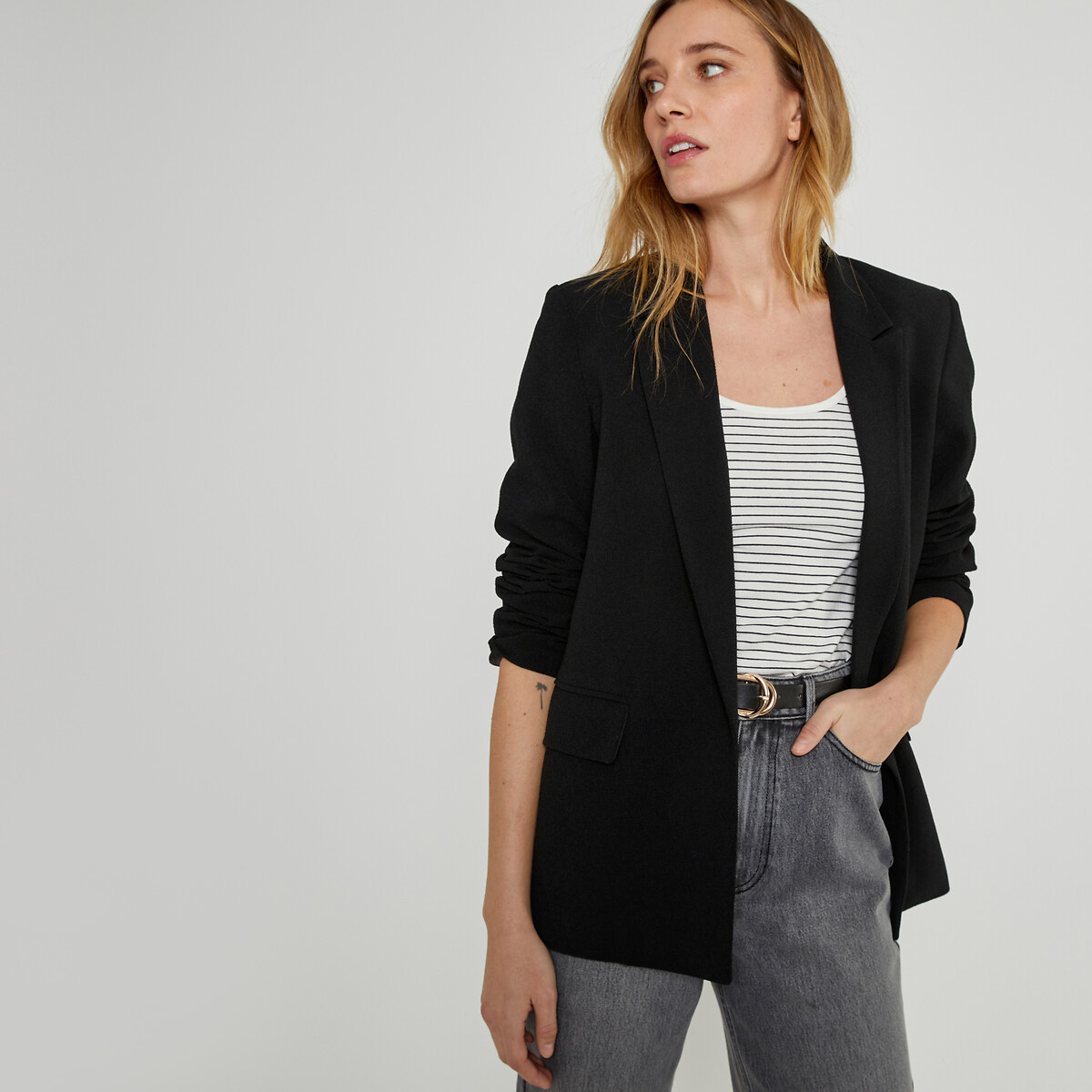 Crêpe Oversized Blazer | La Redoute (UK)