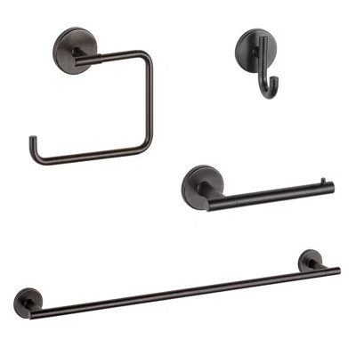 Trinsic Delta 4 Piece Bathroom Hardware Set | Wayfair North America
