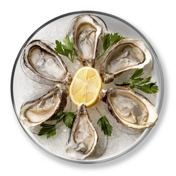 Outset Oyster Tray, 6 Slots and Condiment Cup | Walmart (US)