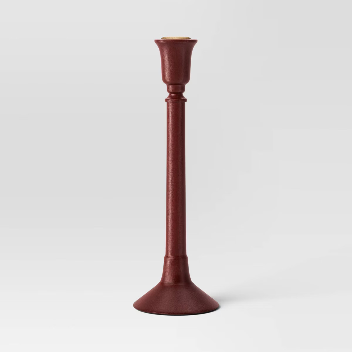 Wood Turned Candleholder - Threshold™ | Target