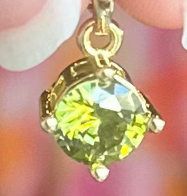 Small Round Birthstone Charm | Refinery