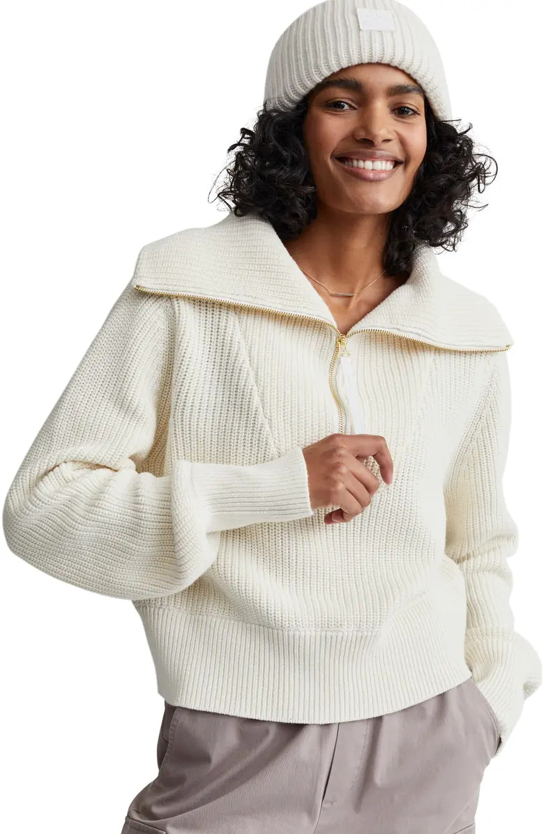 Varley Mentone Half Zip Sweater | Nordstrom | Nordstrom