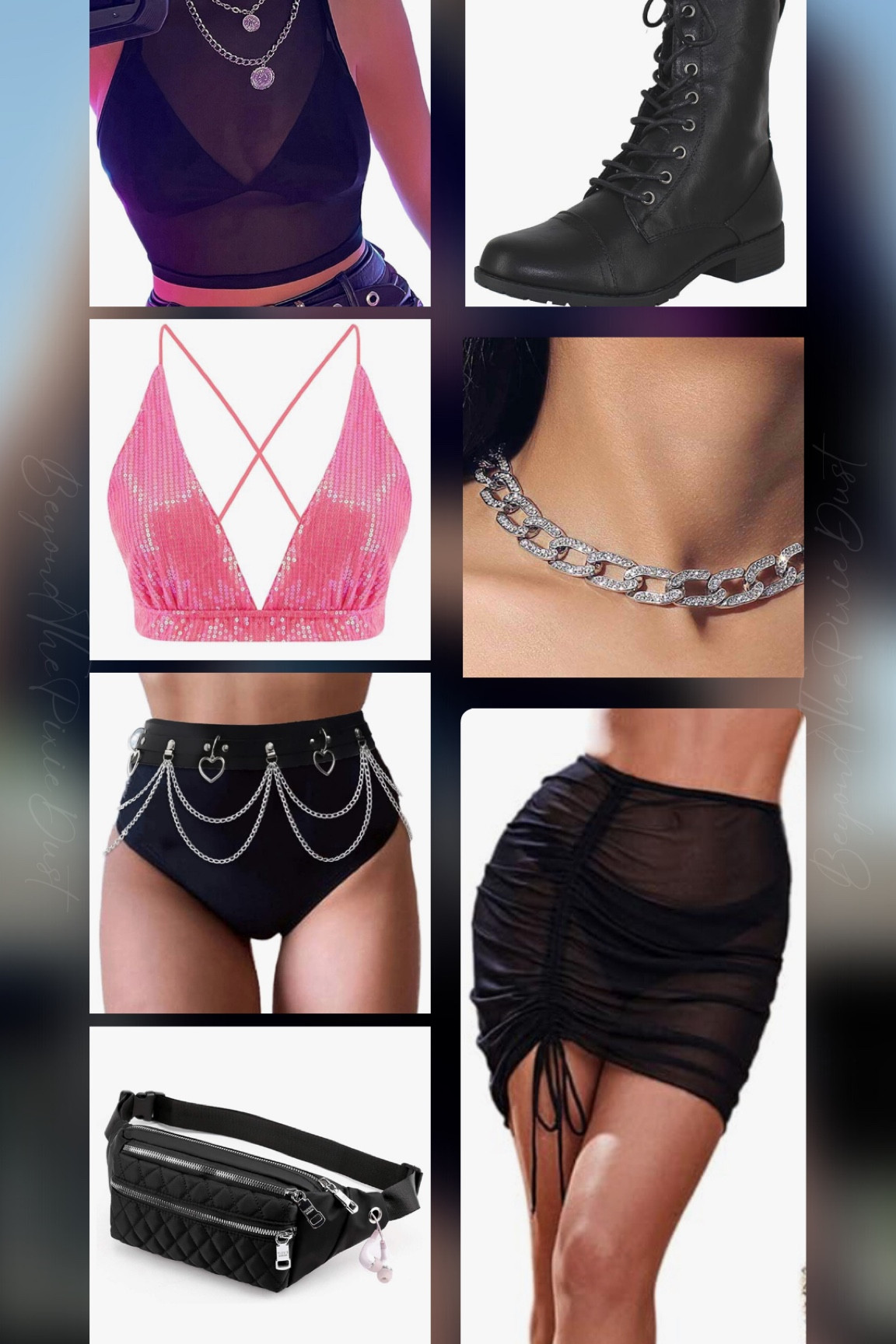 This outfit I put together for Sunset Music Festival 2023 is still one of my favorite easy outfits I’ve worn to a Festival! This festival is always in May, located in Tampa, Florida, during Memorial Day weekend, so it's always very hot. I had no clue what to wear and was so busy with life, so I had no choice but to purchase everything from Amazon, and I bought 95% with two-day shipping😅! 
✨
I picked a pink sequence top paired with a mesh top, my favorite rave shorts paired with a mesh skirt, and different accessories to put it all together. I love it when a last-minute idea comes together; link everything I wore and what makeup I wore below✨

#LTKSeasonal #LTKFindsUnder50 #LTKStyleTip