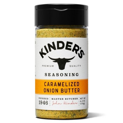 Kinders Caramelized Onion Butter Seasoning - 6.2oz | Target