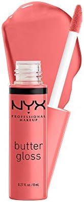 Amazon.com : NYX PROFESSIONAL MAKEUP Butter Gloss, Non-Sticky Lip Gloss - Creme Brulee (Natural) ... | Amazon (US)