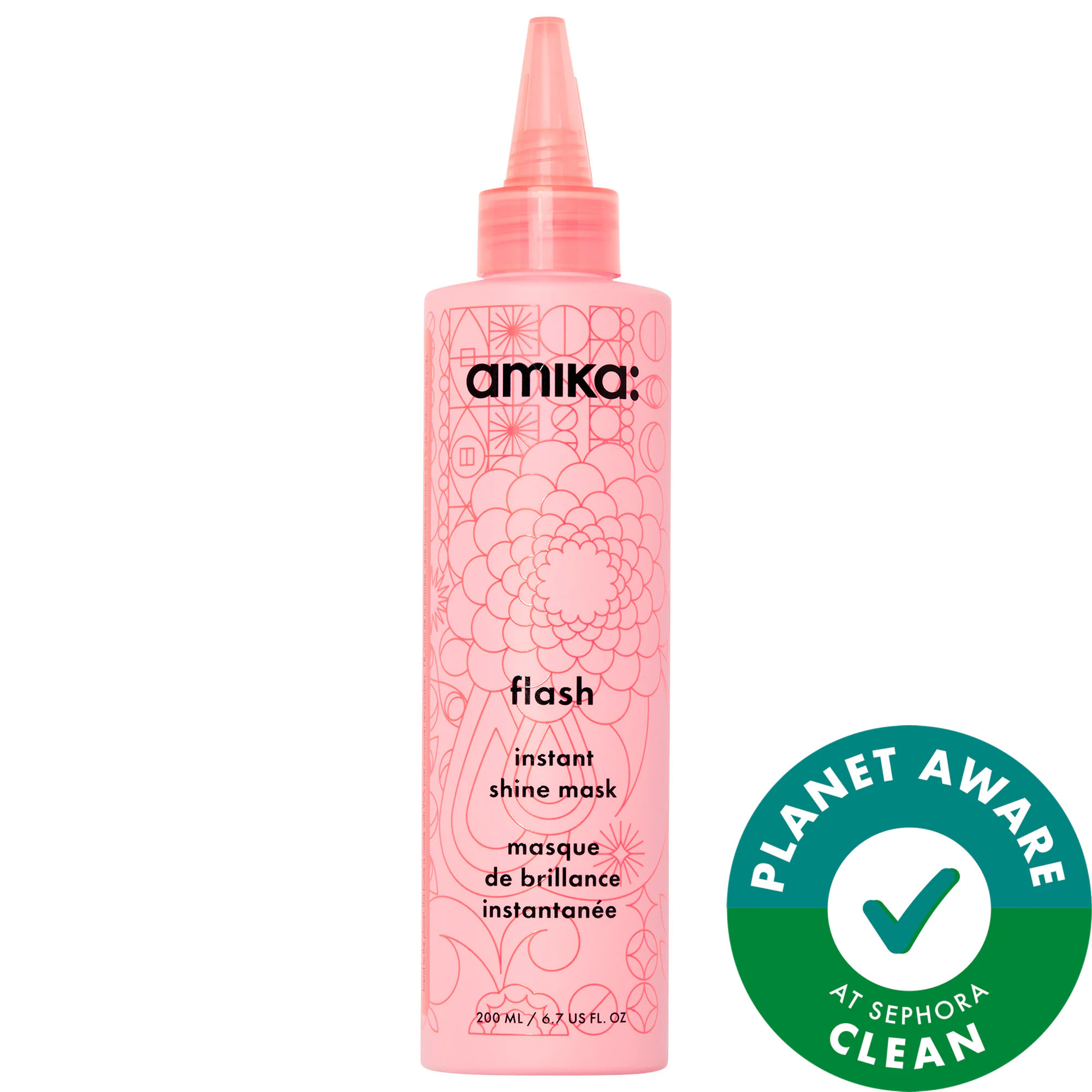 amika Flash Instant Shine Hair Gloss Mask 6.7 oz / 200 mL | Sephora (CA)