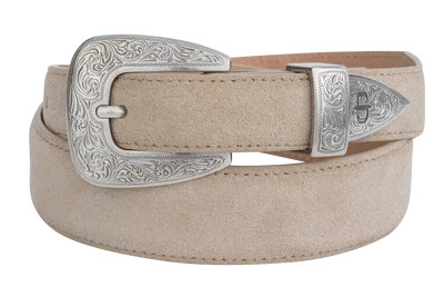 Stetson Women's Suede Western Narrow Belt | Pinto Ranch