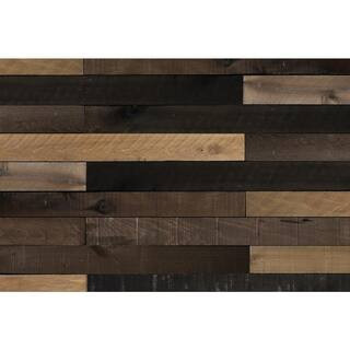 1/2 in. x 4 in. x 4 ft. Weathered Hardwood Board (8-Piece) | The Home Depot