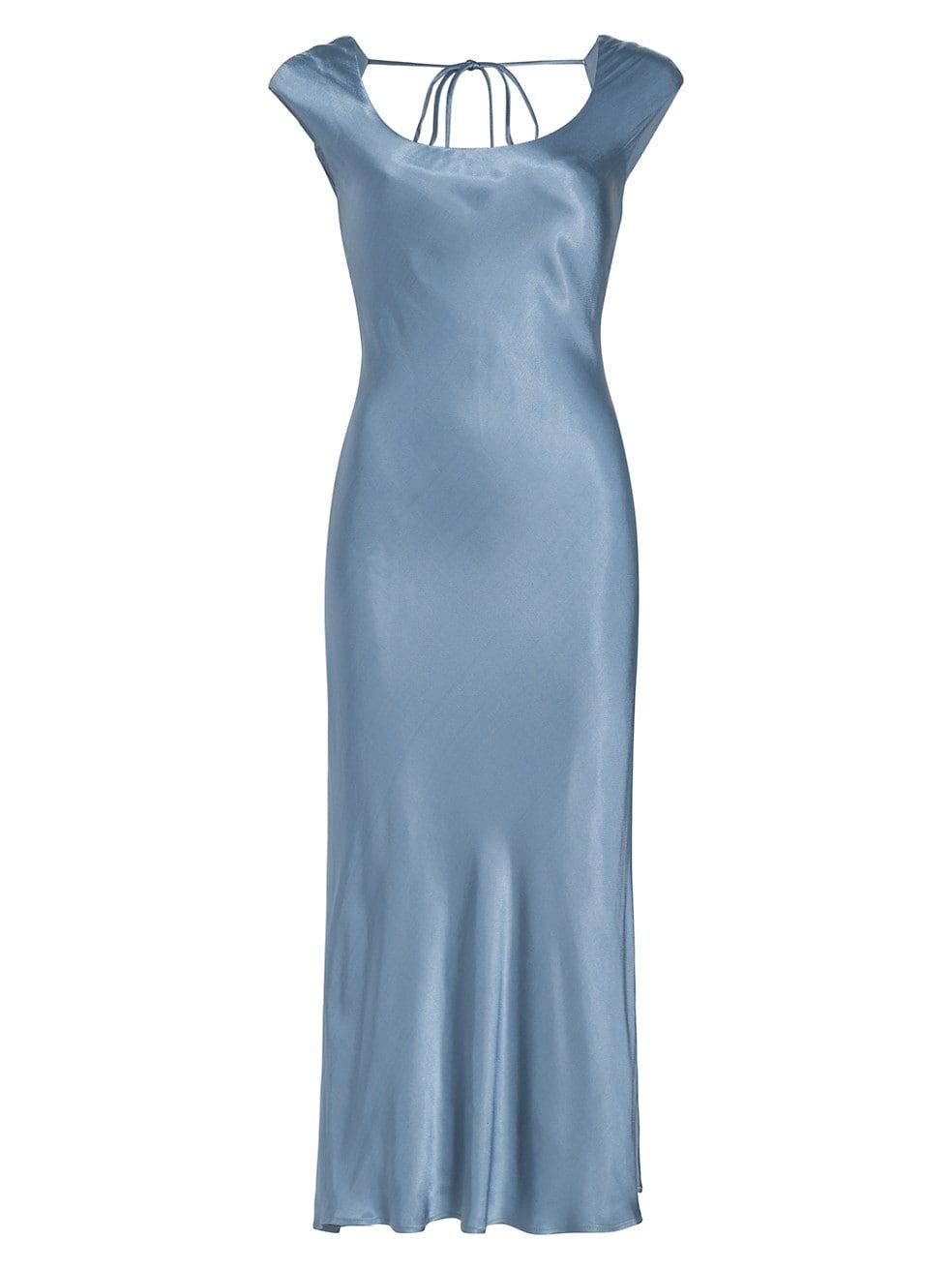 Makenna Bias-Cut Satin Dress | Saks Fifth Avenue