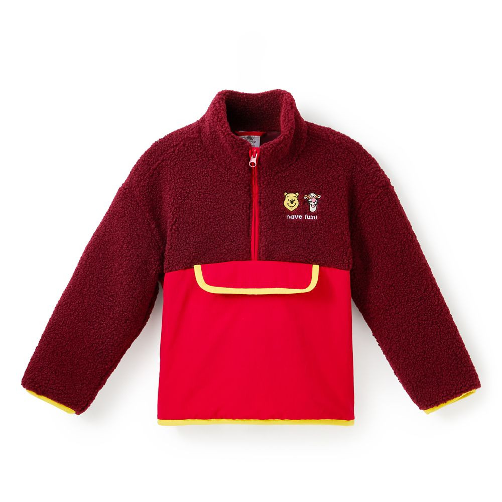 Winnie the Pooh and Tigger 1/4 Zip Pullover Jacket for Kids | Disney Store