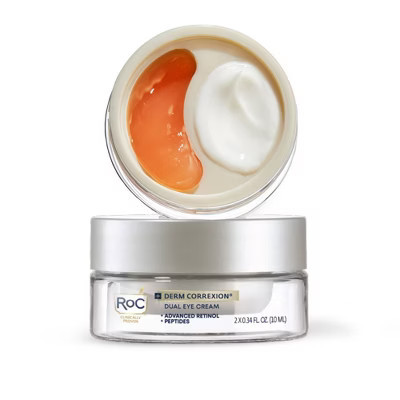 RoC Derm Correxion Dual Eye Cream - 0.68 fl oz: Hypoallergenic, Paraben-Free, Wrinkle Reduction, Hydrating | Target