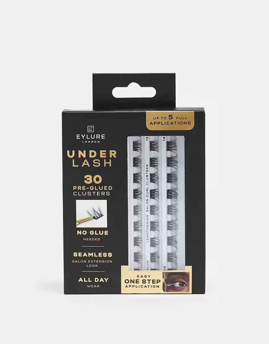 Eylure Underlash Pre glued Clusters- Lengthening-Black | ASOS (Global)