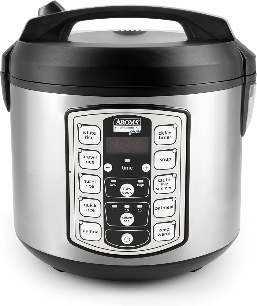 Aroma Housewares ARC-5000SB Digital Rice, Food Steamer, Slow, Grain Cooker, Stainless Exterior/No... | Amazon (US)