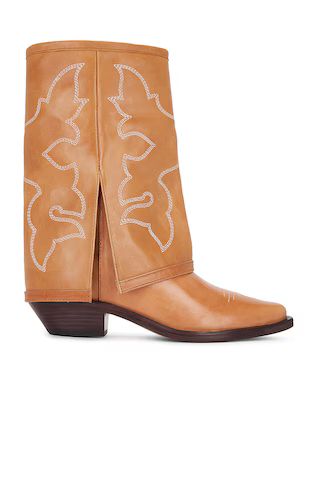 Schutz x REVOLVE Clay West Boot in Miele from Revolve.com | Revolve Clothing (Global)
