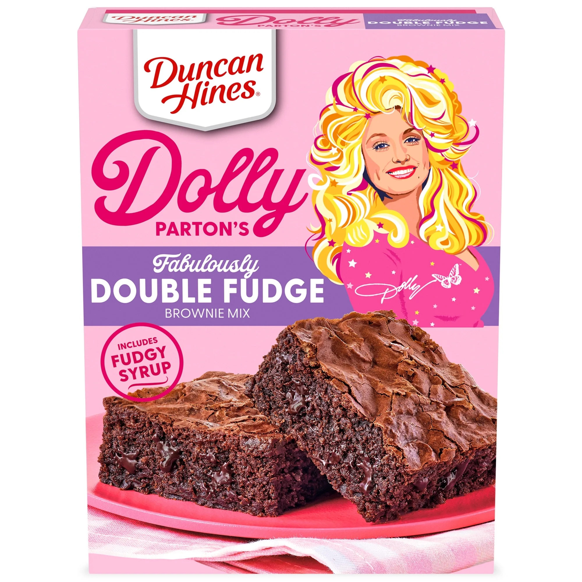 Duncan Hines Brownie Mix, Fabulously Double Fudge, Valentine's Day Baking, 17.6 oz. | Walmart (US)