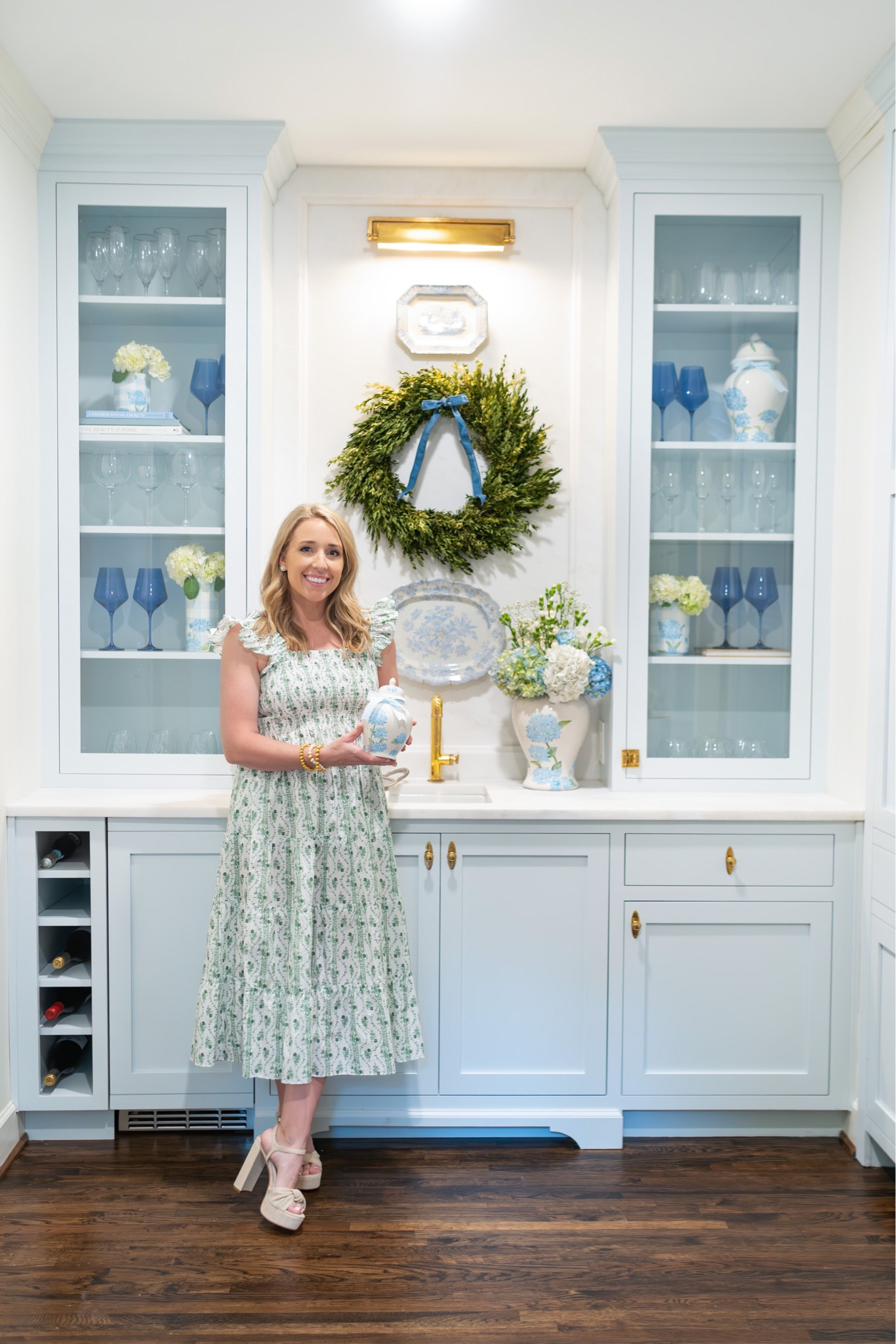 The Chapple Chandler x Lauren Haskell collection is live!! Use my code CHAPPLE15 for 15% off my collection!

Home decor ceramic vase ginger jar grandmillennial home decor wallpaper blue ditzy floral dress jewelry accessories Pearl earrings blue hydrangea jar pottery accents 

#LTKunder100 #LTKhome #LTKFind