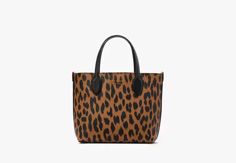 Kate Spade New York Bleecker Medium Leopard Crossbody Tote Bag