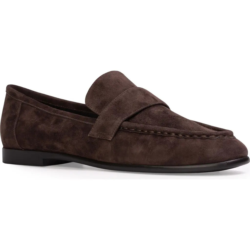 BLACK SUEDE STUDIO Arrow Loafer in Hot Fudge Suede at Nordstrom, Size 7Us | Nordstrom