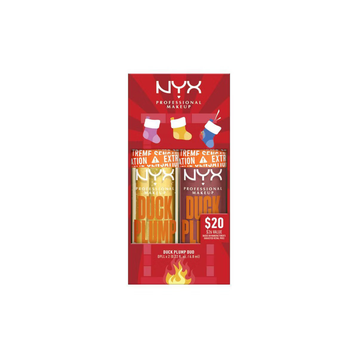 NYX Professional Makeup Duck Plump Duo Holiday Gift Set - 2pc | Target