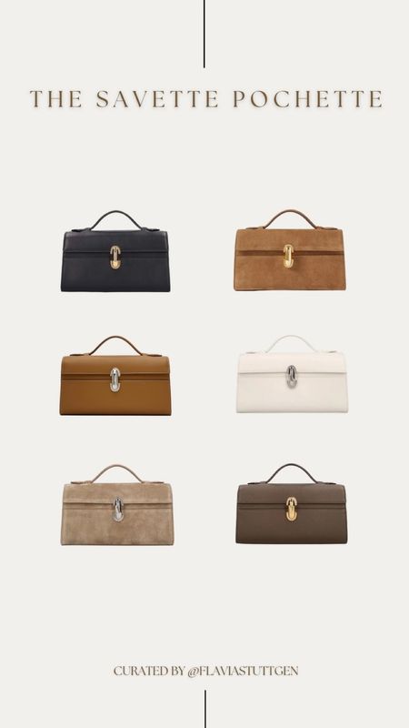 The Savette Pochette Edit, Spring bag, Spring Accessory, Tan bag, Black Bag 

#LTKeurope #LTKstyletip #LTKSeasonal
