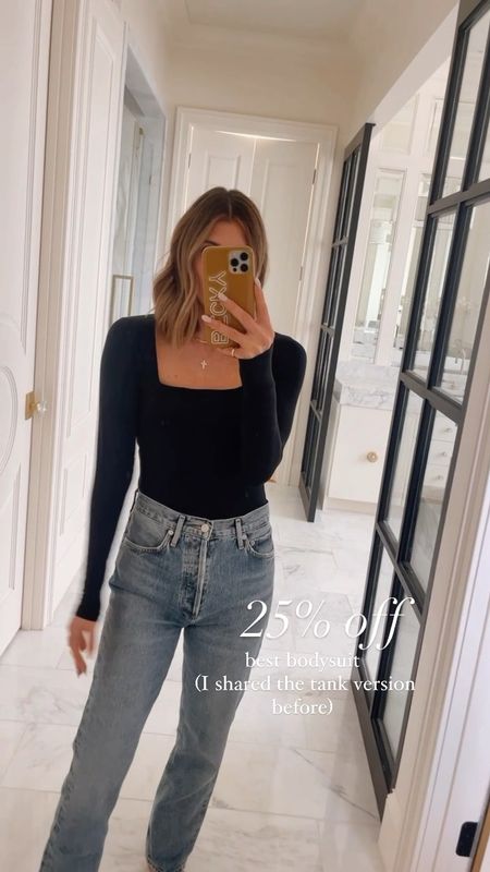 The best bodysuit is 25% off today wearing size small! 